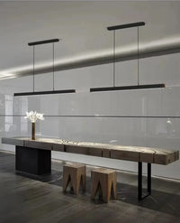 Lustre Célesta | Lustre cuisine moderne avec lumière variable et style élégant - LUSTRINA
