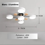 Lumina Glow | Plafonnier LED Moderne en Aluminium - LUSTRINA
