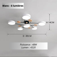 Lumina Glow | Plafonnier LED Moderne en Aluminium - LUSTRINA